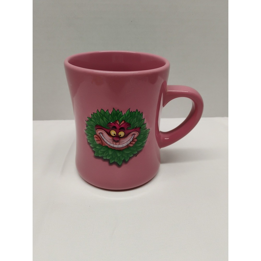 Disney Cheshire Cat 3D Pink 16 oz. Mug Cup, Alice in Wonderland